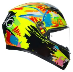 Dainese K3 Rossi Winter Test 2019 Motorhelm -Motorkleding Winkel 027232 046 3 AGV K3 Rossi Winter Test 2019 Helmet