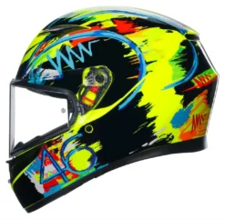 Dainese K3 Rossi Winter Test 2019 Motorhelm -Motorkleding Winkel 027232 046 4 AGV K3 Rossi Winter Test 2019 Helmet